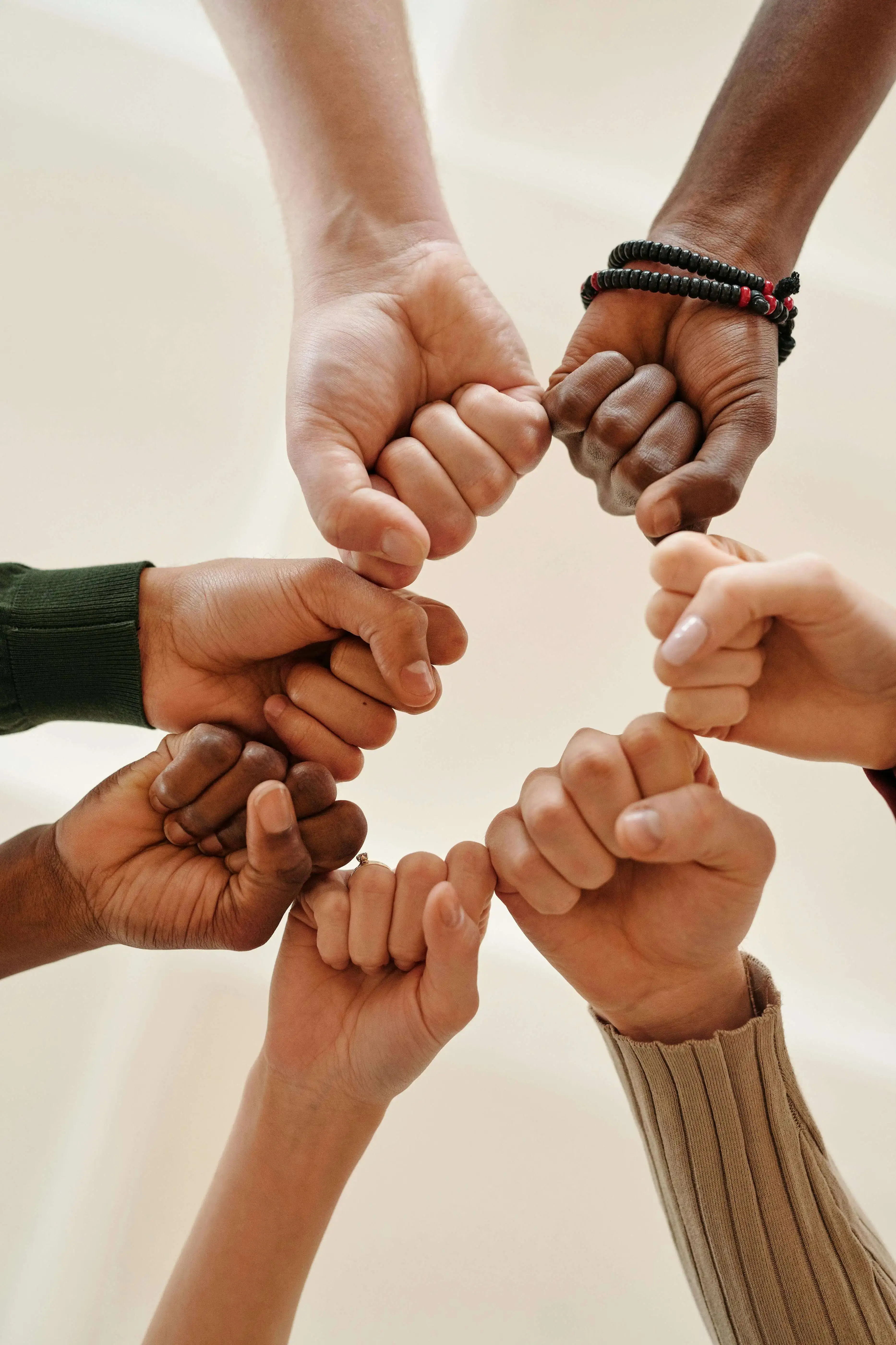 Teachers openly discussing mental health in a supportive group setting